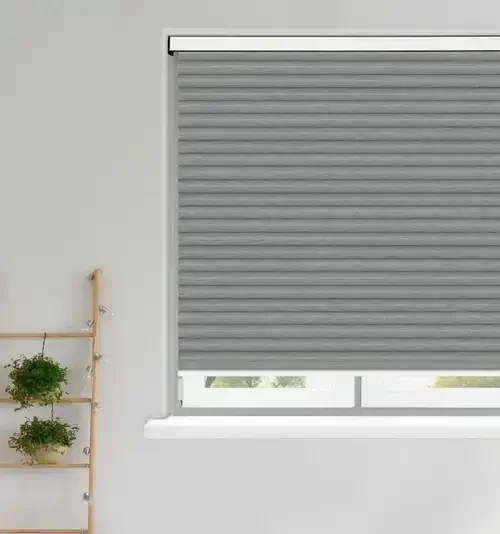 Eleanora Soft Pewter Honey Comb Blind | Blinds.Online