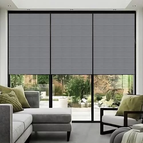 Glitzy Grey Honey Comb Blind | Blinds.Online