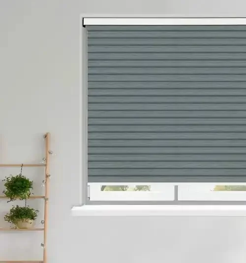 Jada Dark Anthracite Honey Comb Blind | Blinds.Online