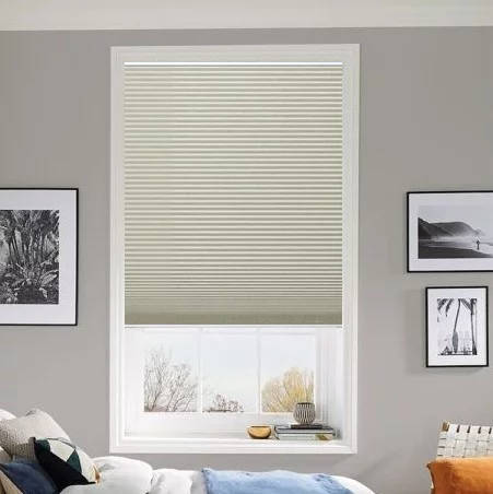 Primordial Blackout Cream Honey Comb Blind | Blinds.Online