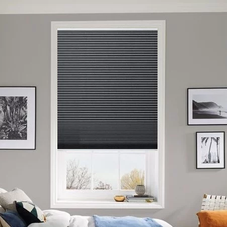 Primordial Blackout Jet Honey Comb Blind | Blinds.Online