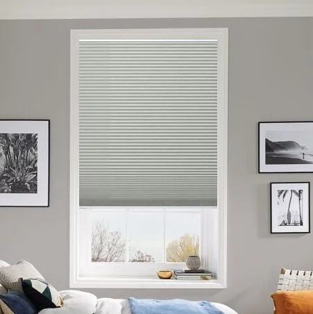 Primordial Blackout Taupe Honey Comb Blind | Blinds.Online