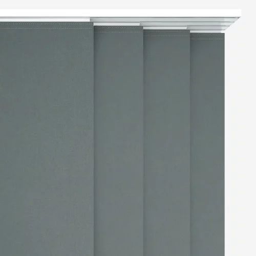 Leliana Blackout Anthracite Grey Panel Blind | Blinds.Online