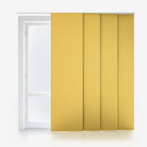 Leliana Blackout Daffodil Yellow Panel Blind | Blinds.Online