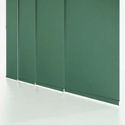 Leliana Blackout Hunter Green Panel Blind | Blinds.Online