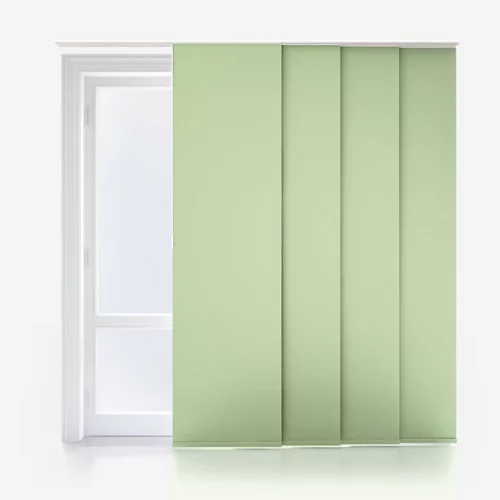 Leliana Blackout Light Sage Panel Blind | Blinds.Online