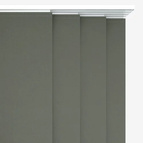 Leliana Blackout Slate Grey Panel Blind | Blinds.Online