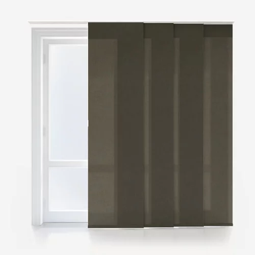 Leliana Brown Panel Blind | Blinds.Online