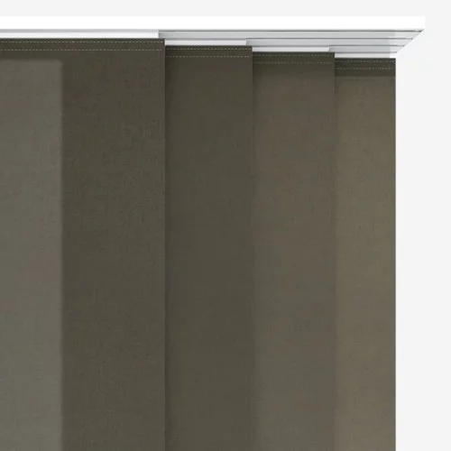 Leliana Brown Panel Blind | Blinds.Online