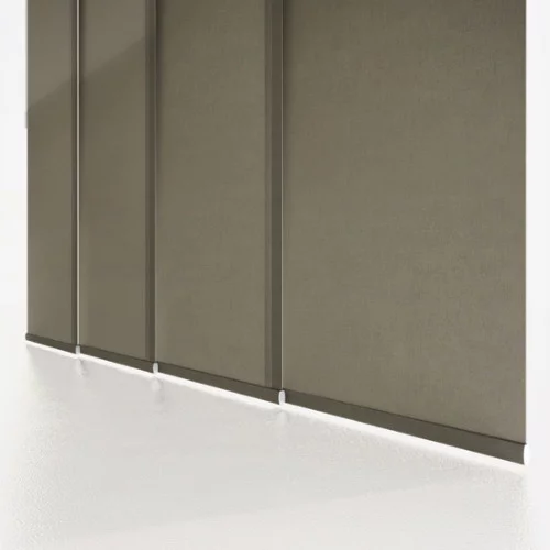 Leliana Brown Panel Blind | Blinds.Online