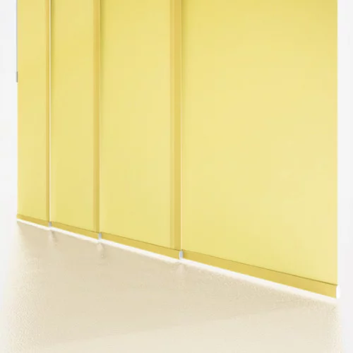 Leliana Daffodil Yellow Panel Blind | Blinds.Online