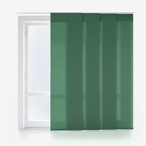 Leliana Hunter Green Panel Blind | Blinds.Online