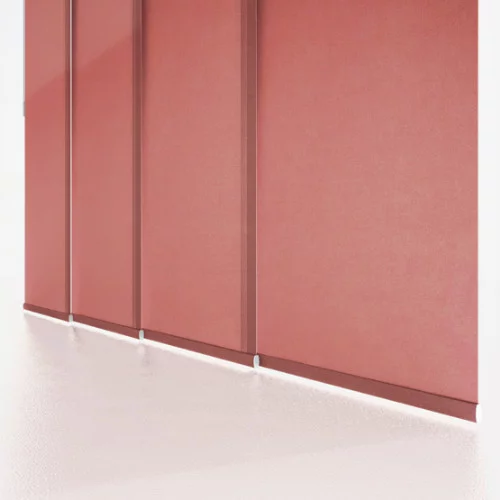 Leliana Merlot Red Panel Blind | Blinds.Online