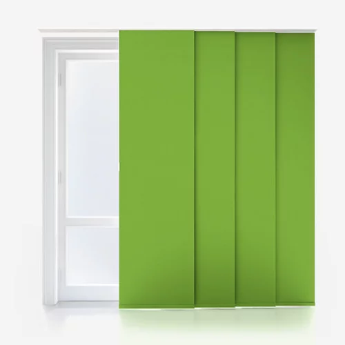 Vivienne Blackout Apple Green Panel Blind | Blinds.Online