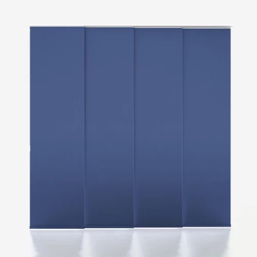 Vivienne Blackout Denim Blue Panel Blind | Blinds.Online