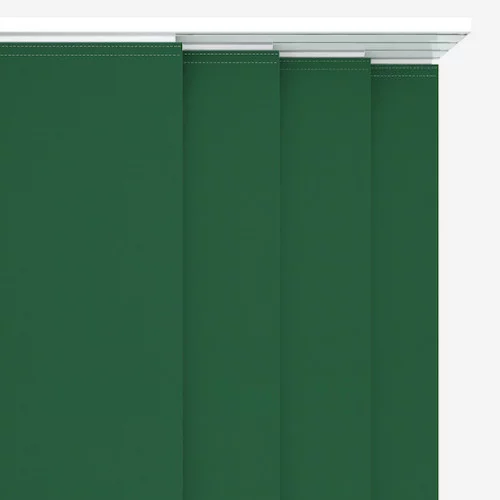 Vivienne Blackout Forest Green Panel Blind | Blinds.Online