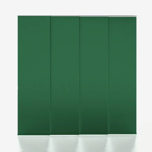 Vivienne Blackout Forest Green Panel Blind | Blinds.Online