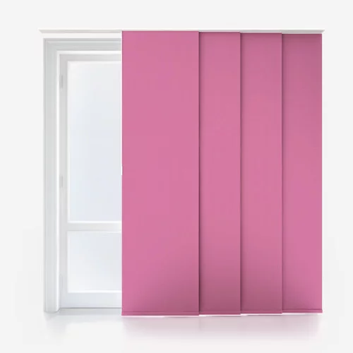 Vivienne Blackout Hot Pink Panel Blind | Blinds.Online