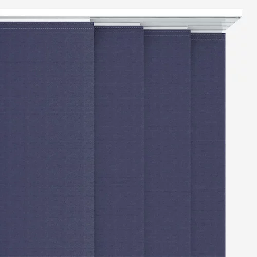 Vivienne Blackout Indigo Panel Blind | Blinds.Online