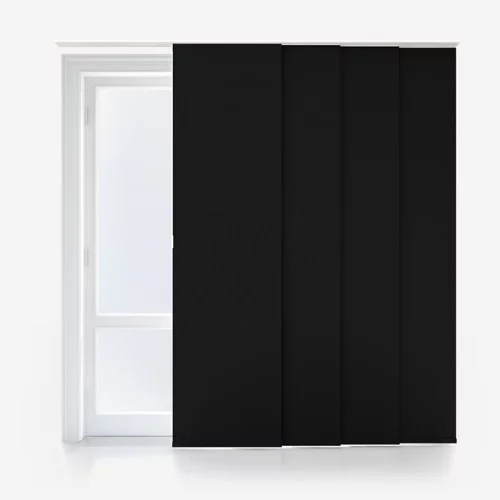 Vivienne Blackout Jet Panel Blind | Blinds.Online