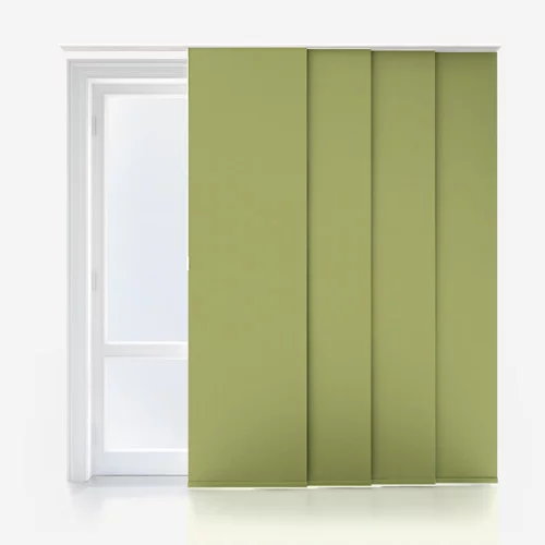 Vivienne Blackout Lime Panel Blind | Blinds.Online