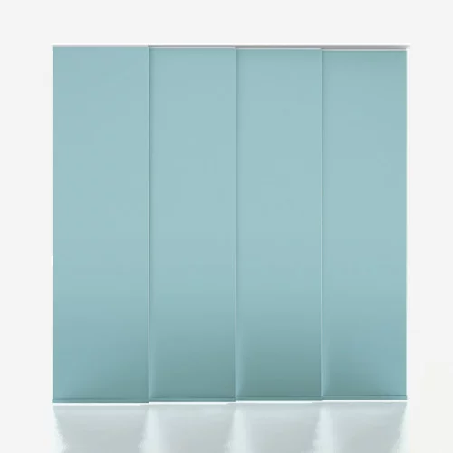 Vivienne Blackout Ocean Green Panel Blind | Blinds.Online