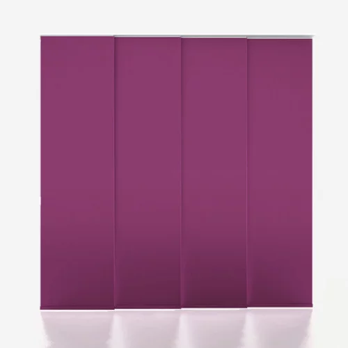 Vivienne Blackout Plum Panel Blind | Blinds.Online