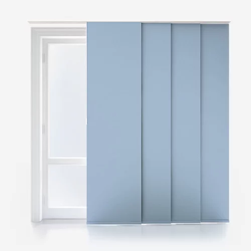 Vivienne Blackout Powder Blue Panel Blind | Blinds.Online