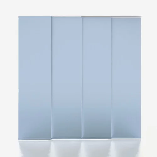 Vivienne Blackout Powder Blue Panel Blind | Blinds.Online