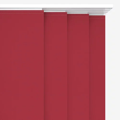 Vivienne Blackout Red Panel Blind | Blinds.Online