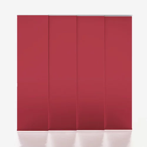 Vivienne Blackout Red Panel Blind | Blinds.Online