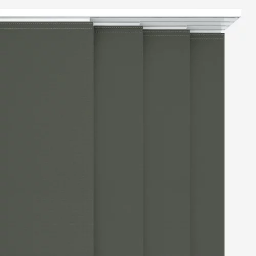 Vivienne Blackout Shadow Grey Panel Blind | Blinds.Online