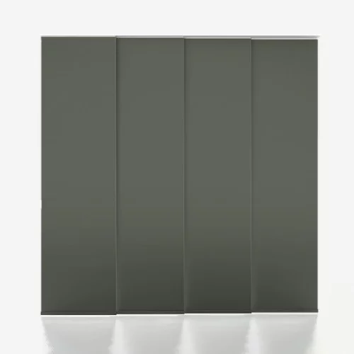 Vivienne Blackout Shadow Grey Panel Blind | Blinds.Online