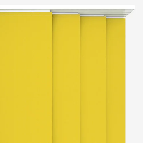 Vivienne Blackout Sunshine Yellow Panel Blind | Blinds.Online