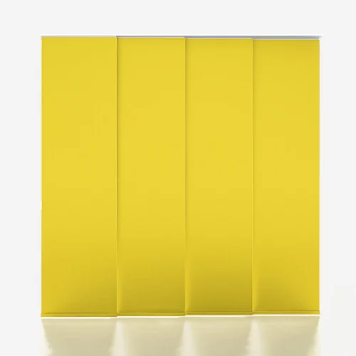 Vivienne Blackout Sunshine Yellow Panel Blind | Blinds.Online