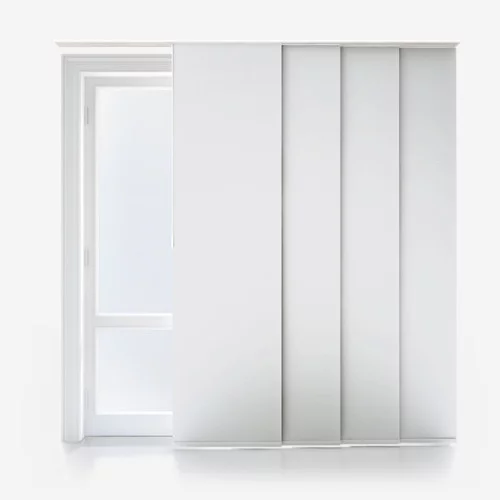 Vivienne Blackout White Panel Blind | Blinds.Online