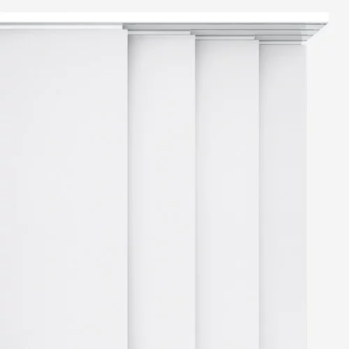 Vivienne Blackout White Panel Blind | Blinds.Online