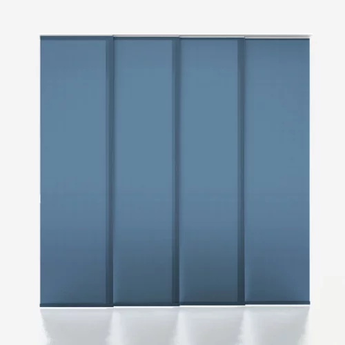 Vivienne Dimout Airforce Blue Panel Blind | Blinds.Online