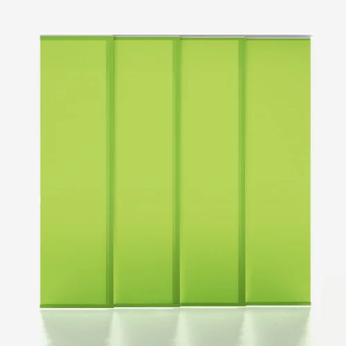 Vivienne Dimout Apple Green Panel Blind | Blinds.Online