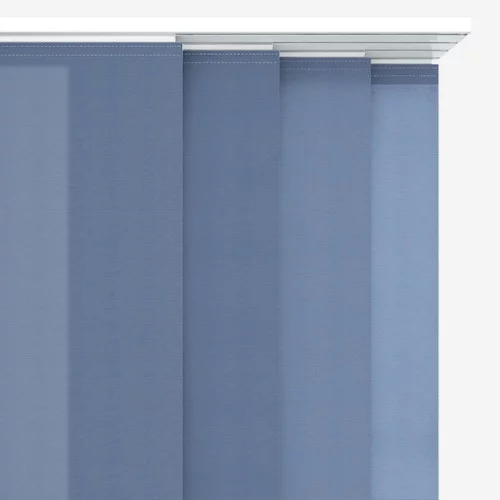 Vivienne Dimout Denim Blue Panel Blind | Blinds.Online