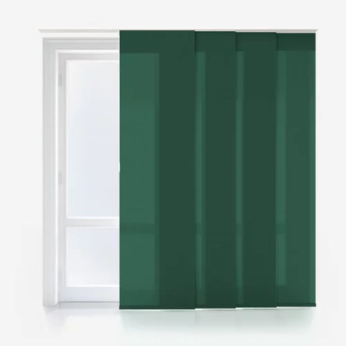 Vivienne Dimout Forest Green Panel Blind | Blinds.Online