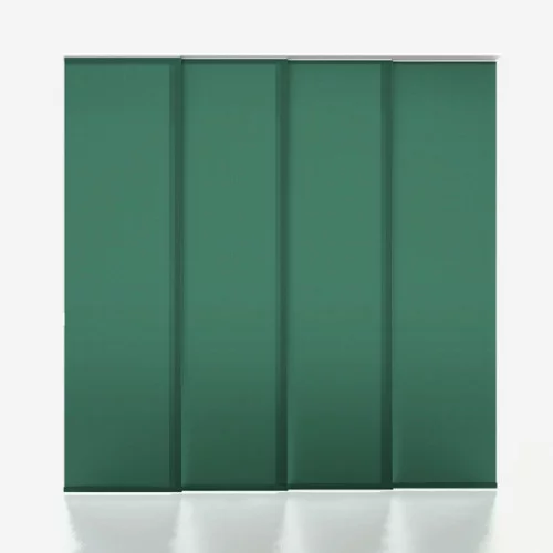 Vivienne Dimout Forest Green Panel Blind | Blinds.Online