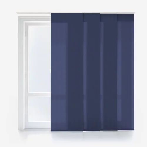 Vivienne Dimout Indigo Panel Blind | Blinds.Online