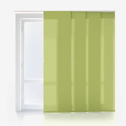 Vivienne Dimout Lime Panel Blind | Blinds.Online