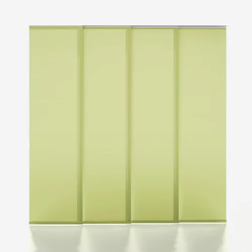 Vivienne Dimout Lime Panel Blind | Blinds.Online