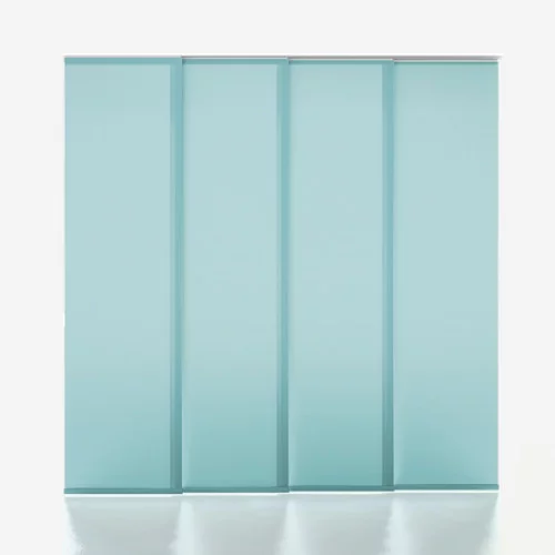 Vivienne Dimout Ocean Green Panel Blind | Blinds.Online