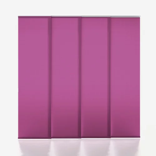 Vivienne Dimout Plum Panel Blind | Blinds.Online