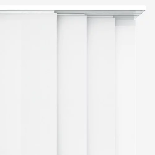 Vivienne Dimout Porcelain White Panel Blind | Blinds.Online