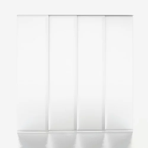 Vivienne Dimout Porcelain White Panel Blind | Blinds.Online