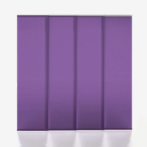 Vivienne Dimout Purple Panel Blind | Blinds.Online